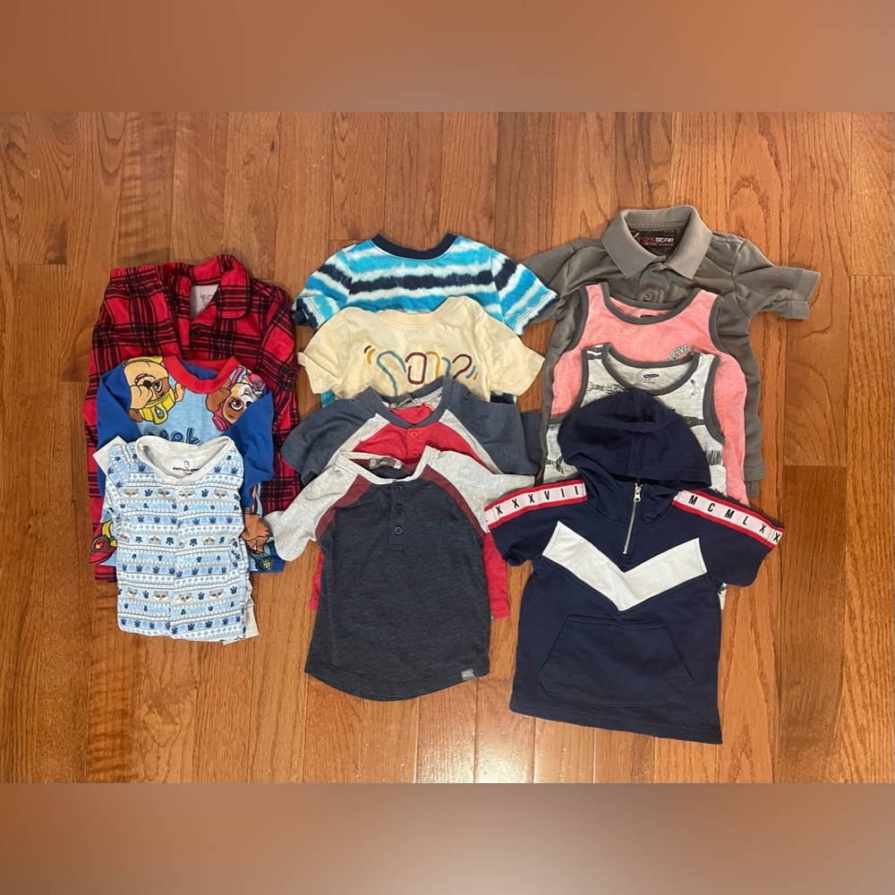 2T Boy Cloths BUNDLE ( 12 pcs )